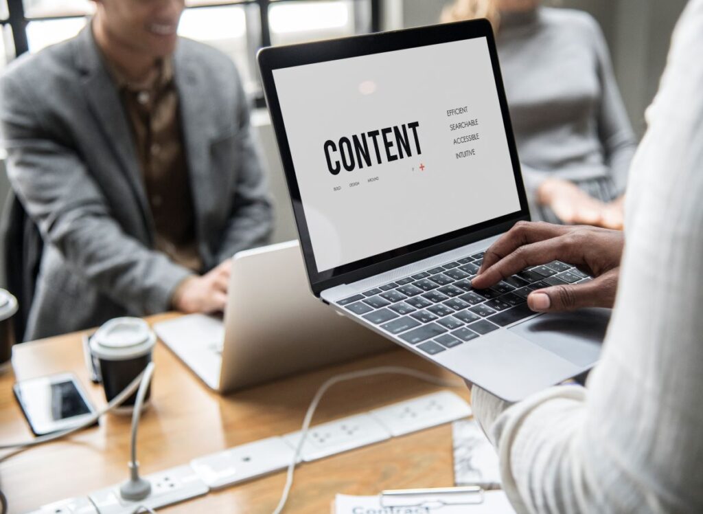 website content writing services